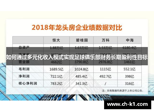 如何通过多元化收入模式实现足球俱乐部财务长期盈利性目标