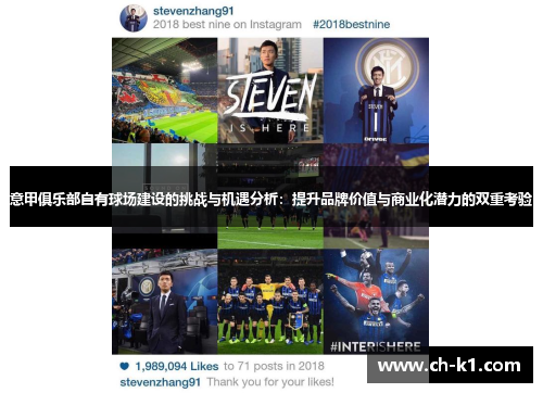 意甲俱乐部自有球场建设的挑战与机遇分析:提升品牌价值与商业化潜力的双重考验 意甲俱乐部自有球场建设的挑战与机遇分析:提升品牌价值与商业化潜力的双重考验