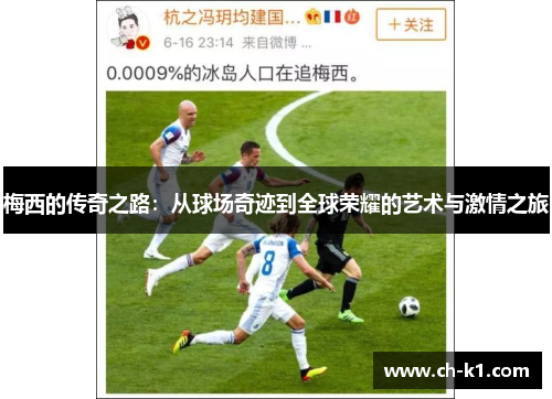 梅西的传奇之路:从球场奇迹到全球荣耀的艺术与激情之旅 梅西的传奇之路:从球场奇迹到全球荣耀的艺术与激情之旅