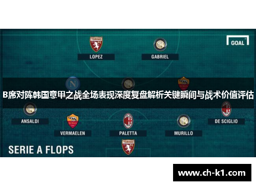 B席对阵韩国意甲之战全场表现深度复盘解析关键瞬间与战术价值评估 B席对阵韩国意甲之战全场表现深度复盘解析关键瞬间与战术价值评估